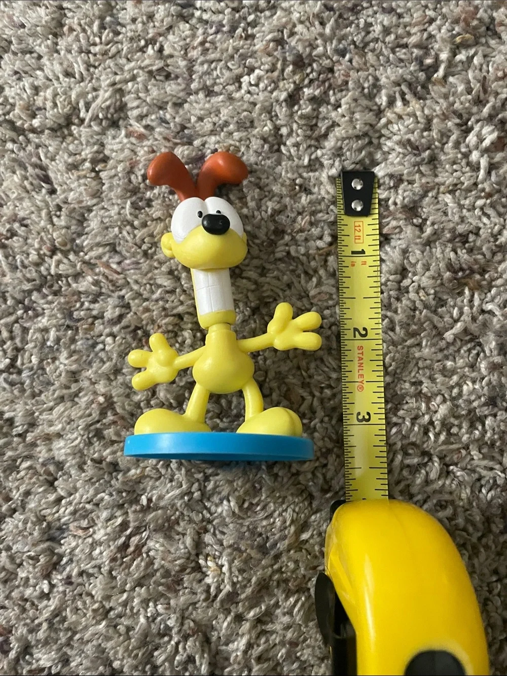 Garfield Odie Mini Bobblehead Figure by CultureFly – Cartoon Plastic Collectible